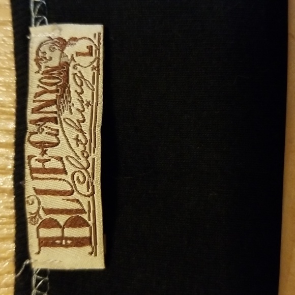 BLUE CANYON Couture de Paris black size Large - Picture 3 of 4